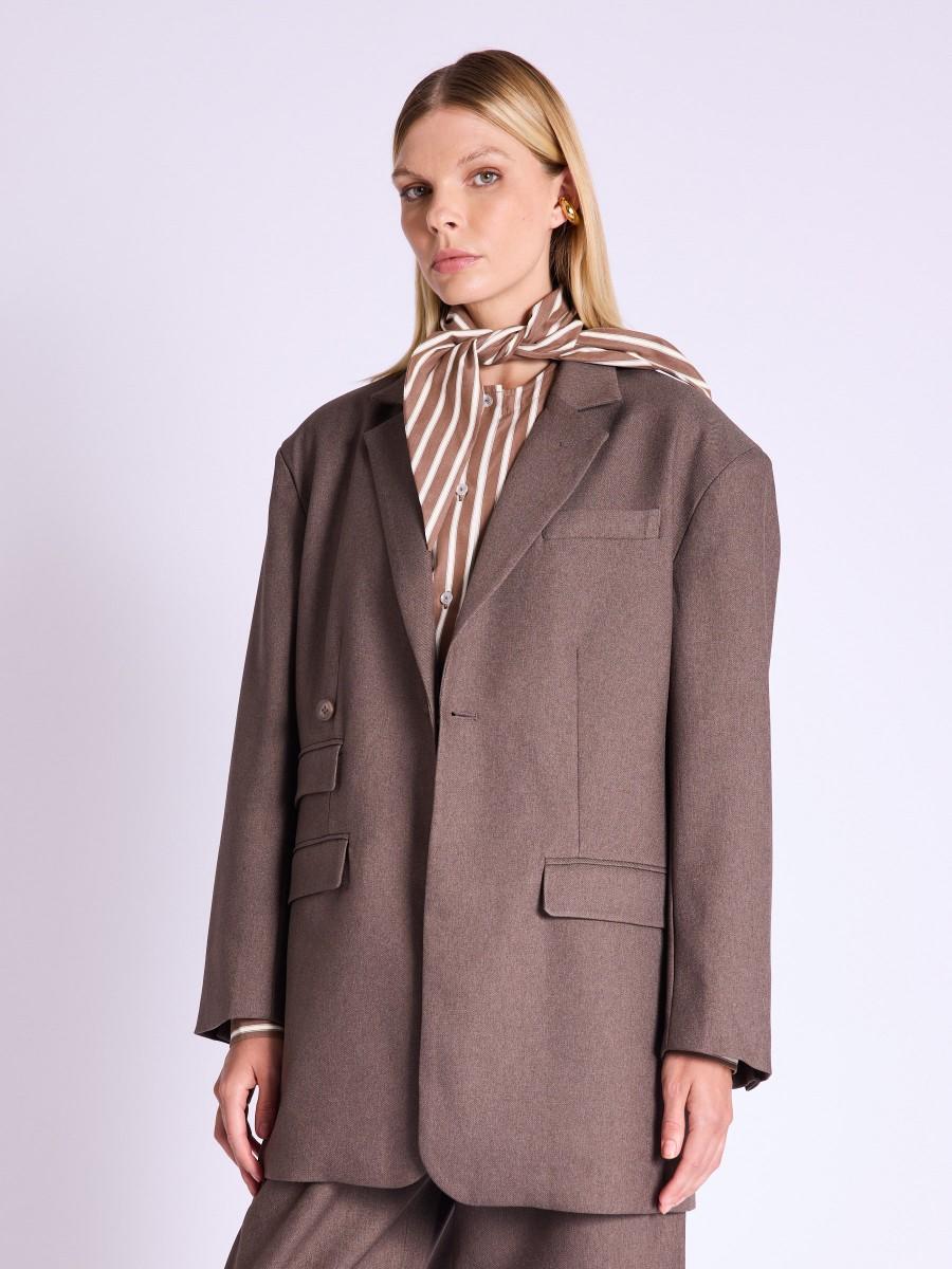 Berenice Blazer VIN Blazer Oversize Marron