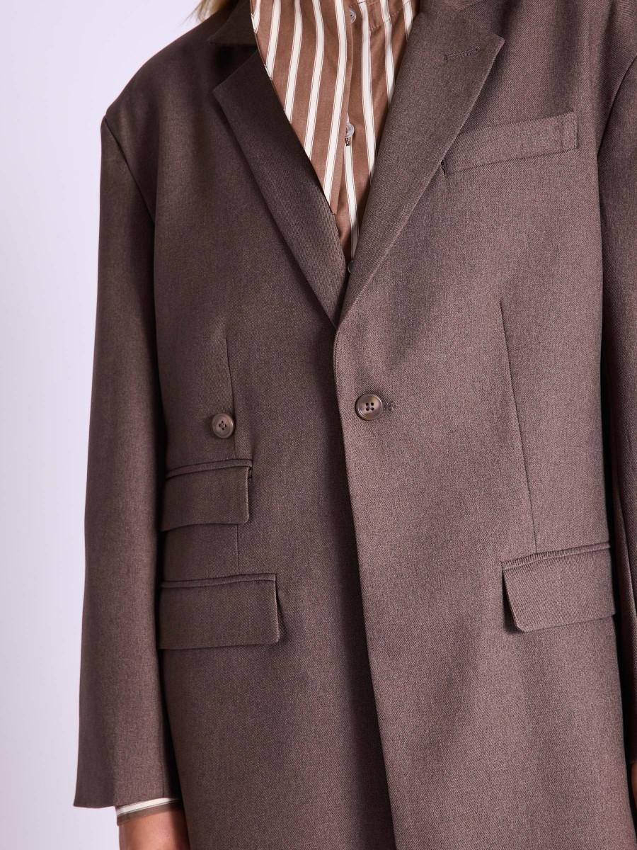 Berenice Blazer VIN Blazer Oversize Marron