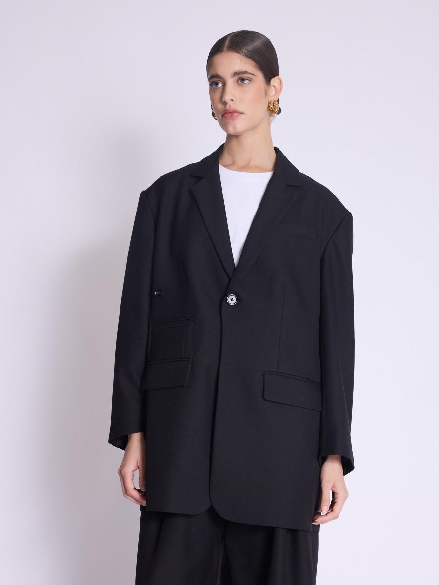 Berenice Blazer VIN Blazer oversize noir Berenice Blazer VIN Blazer oversize noir