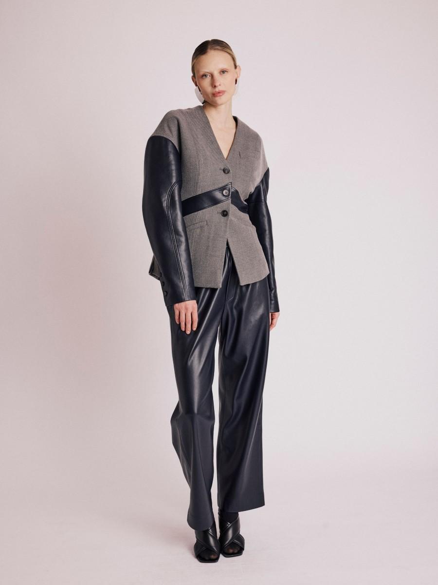 Berenice Blazer VISIA Blazer Cintré En Bi-matière