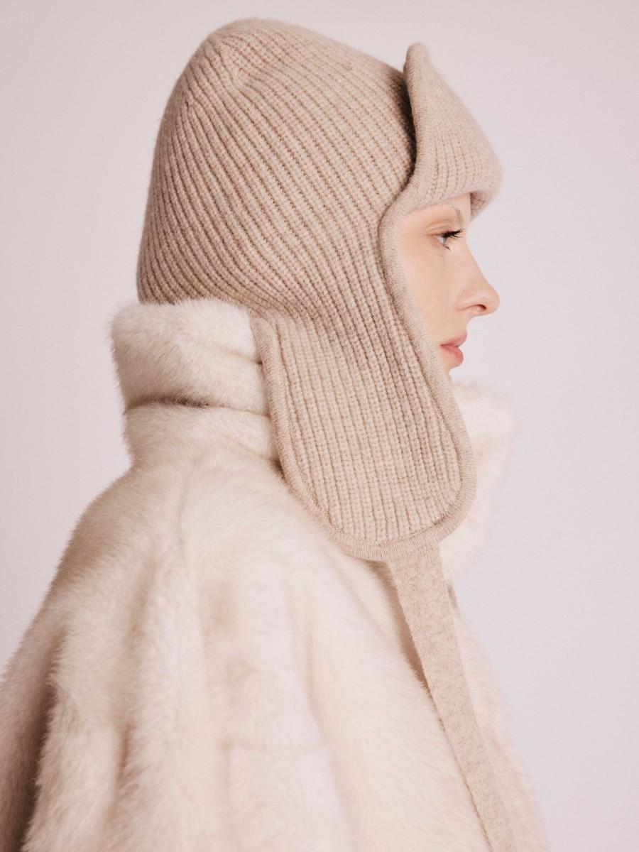 Berenice Chapka ODIN Chapka En Laine Beige