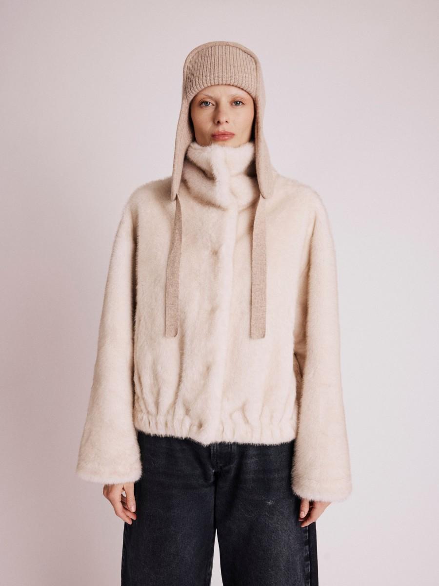 Berenice Chapka ODIN Chapka En Laine Beige