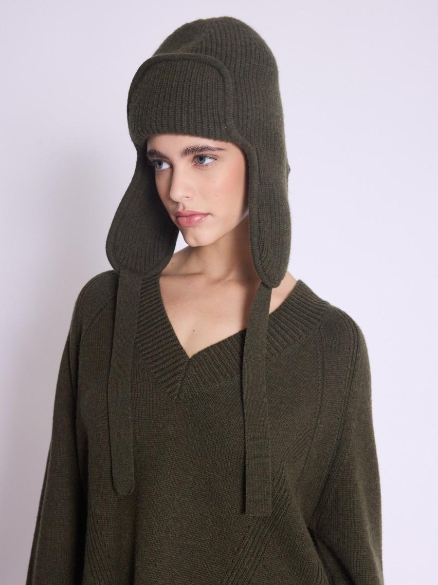 Berenice Chapka ODIN Chapka En Laine Khaki