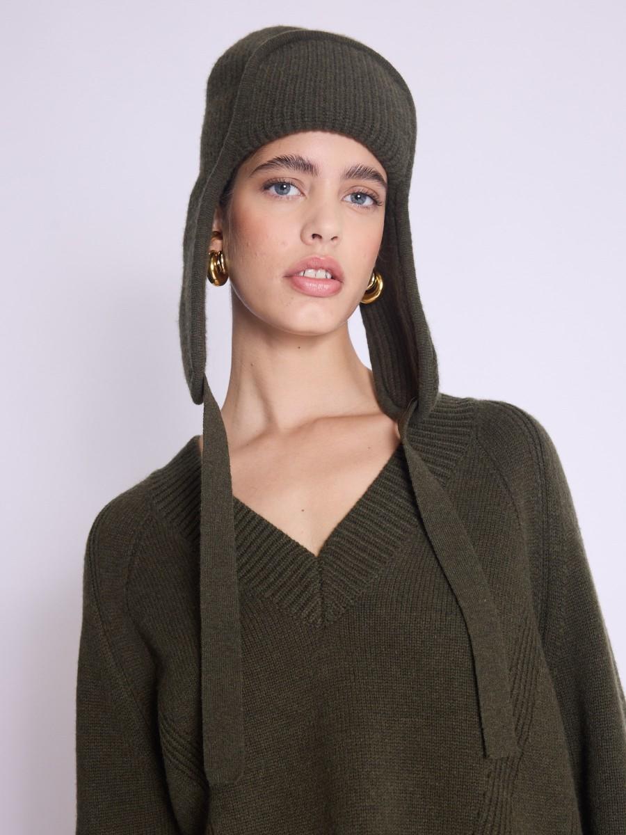 Berenice Chapka ODIN Chapka En Laine Khaki