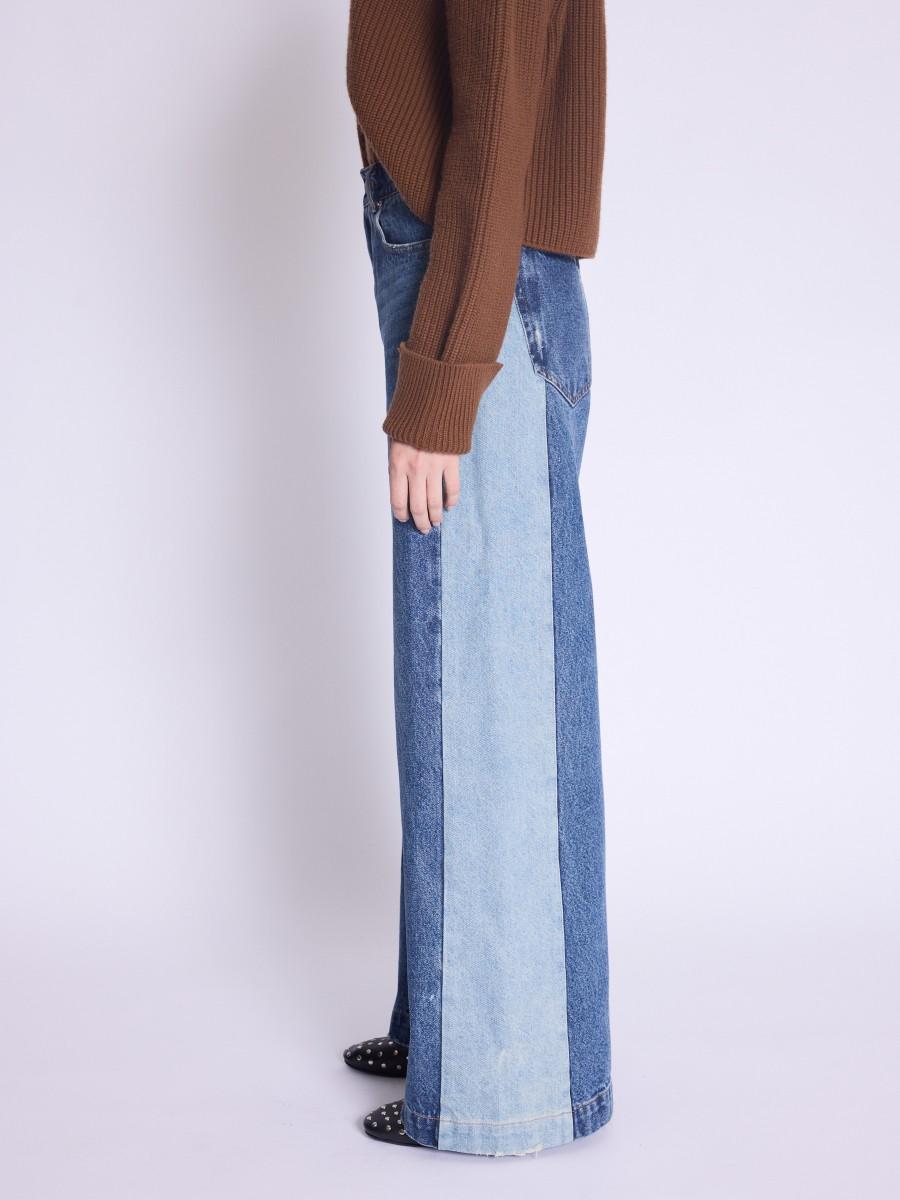 Berenice Jean COLOMBUS Jean Bicolore Oversize