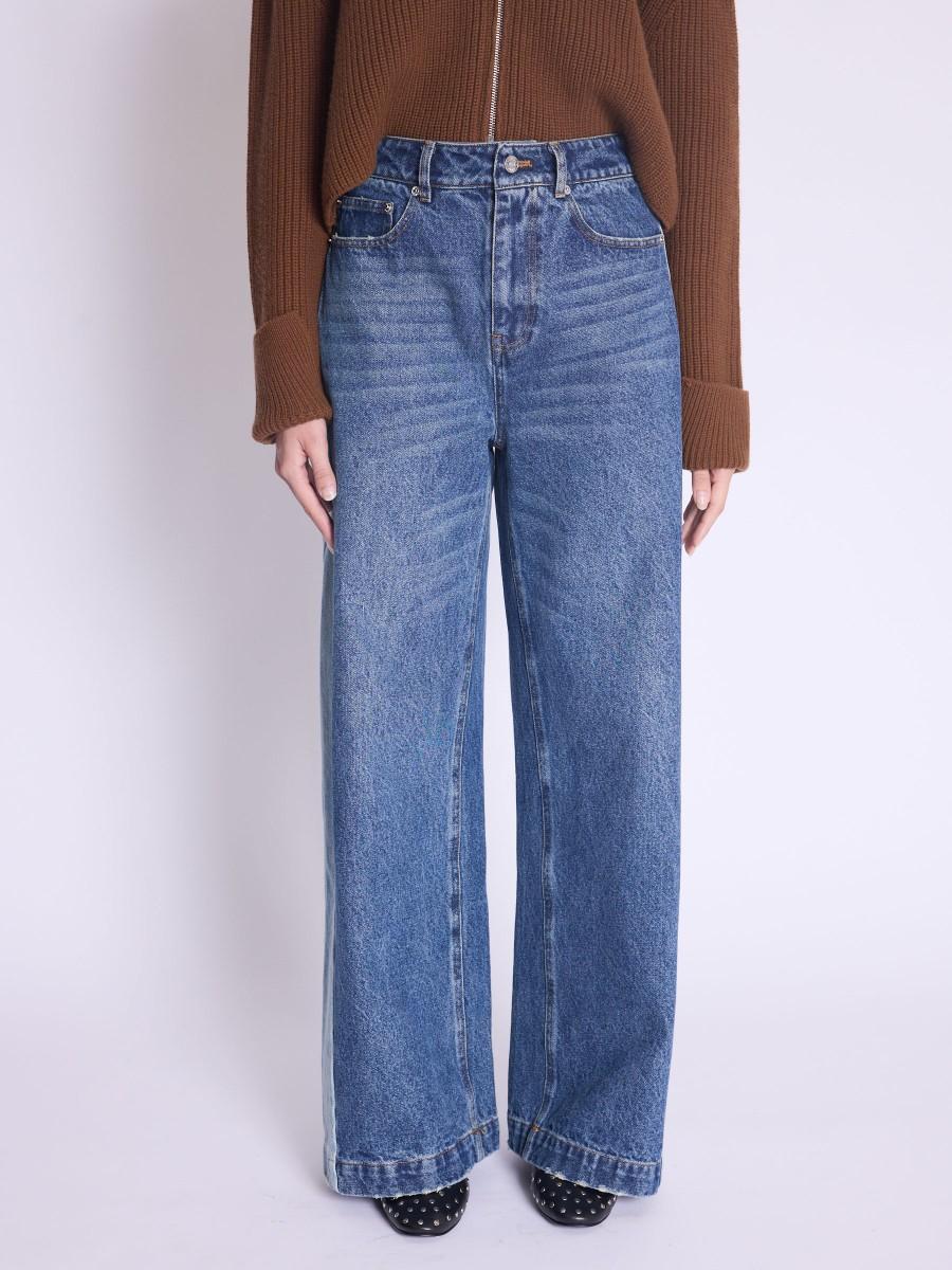 Berenice Jean COLOMBUS Jean Bicolore Oversize