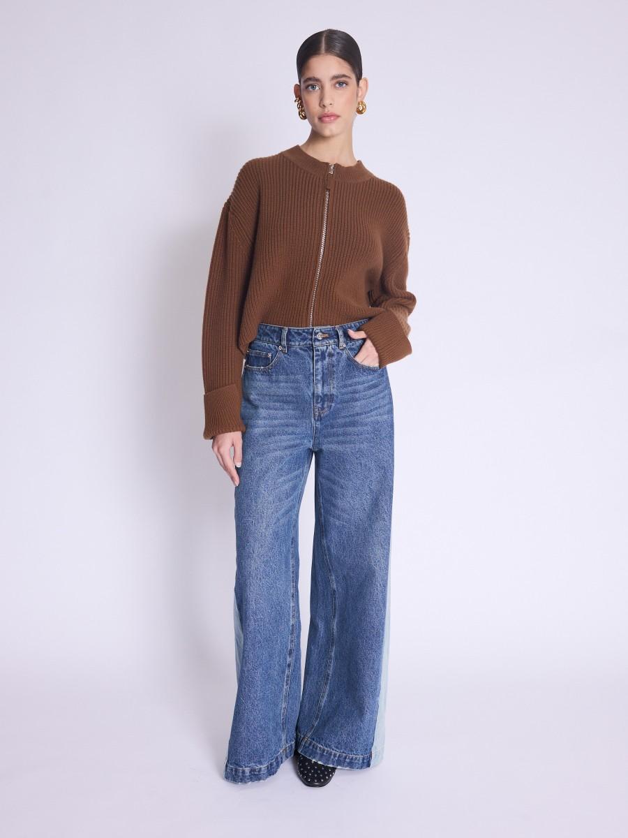 Berenice Jean COLOMBUS Jean bicolore oversize