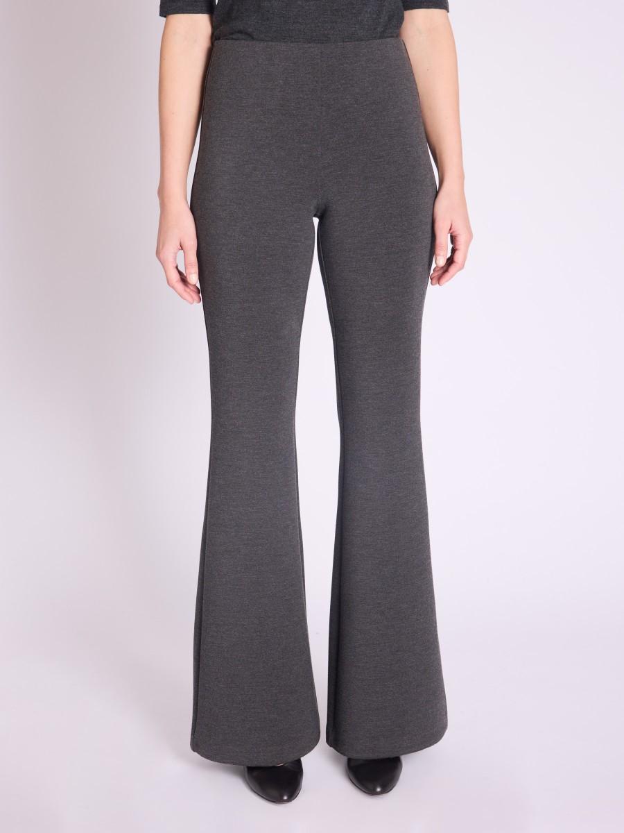Berenice Pantalon POPPY Pantalon évasé Gris
