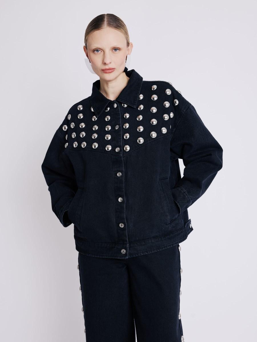 Berenice Veste VIVI Veste en jean avec studs