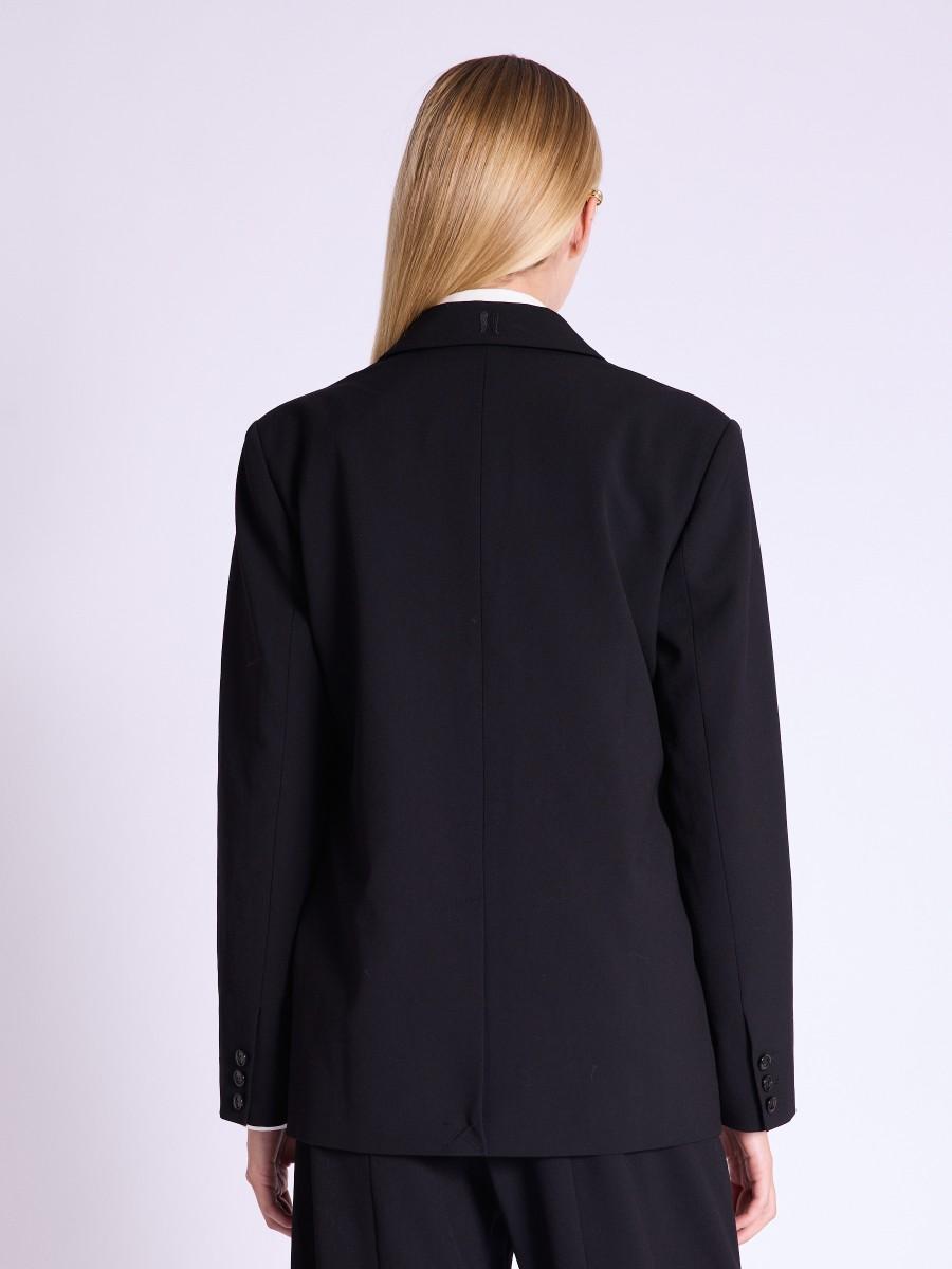Berenice Blazer VANINA Blazer Oversize Noir Avec Ceinture
