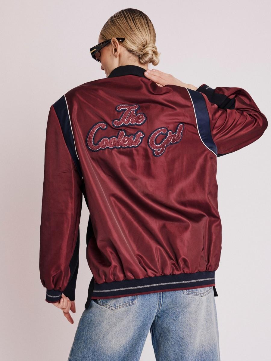 Berenice Blazer VENI Blazer noir avec dos style bomber