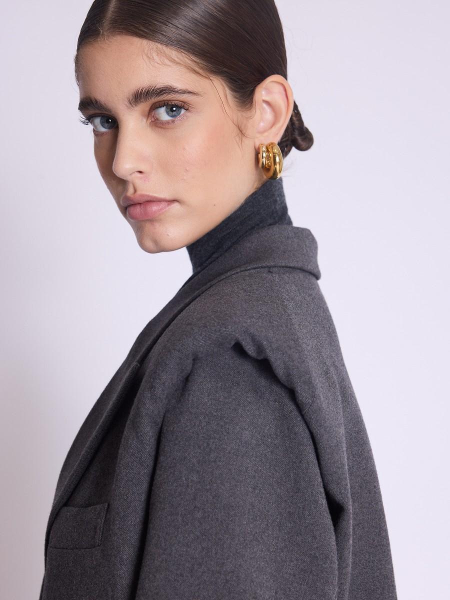 Berenice Blazer VOROS Blazer Double Boutonnage Avec Fermeture éclair Dans Le Dos