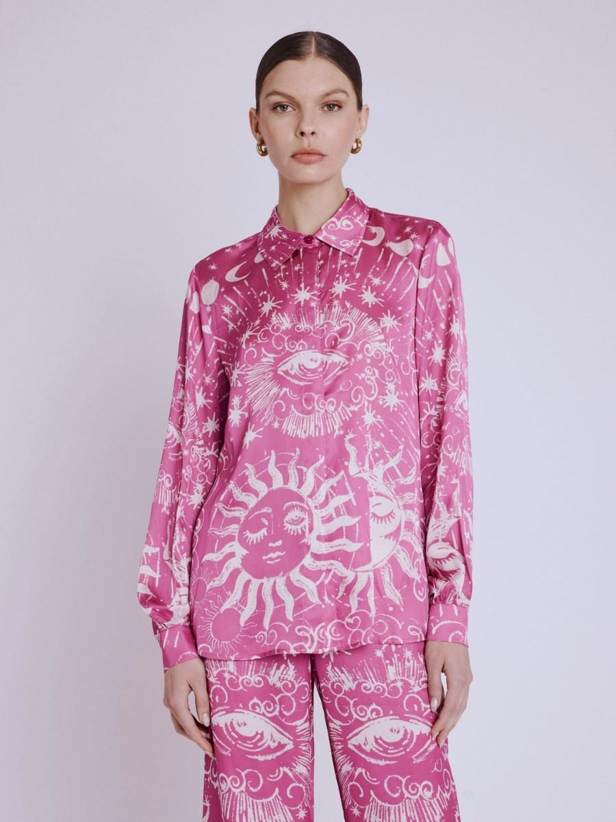 Berenice Chemise CALIA Chemise imprimé astral fuschia