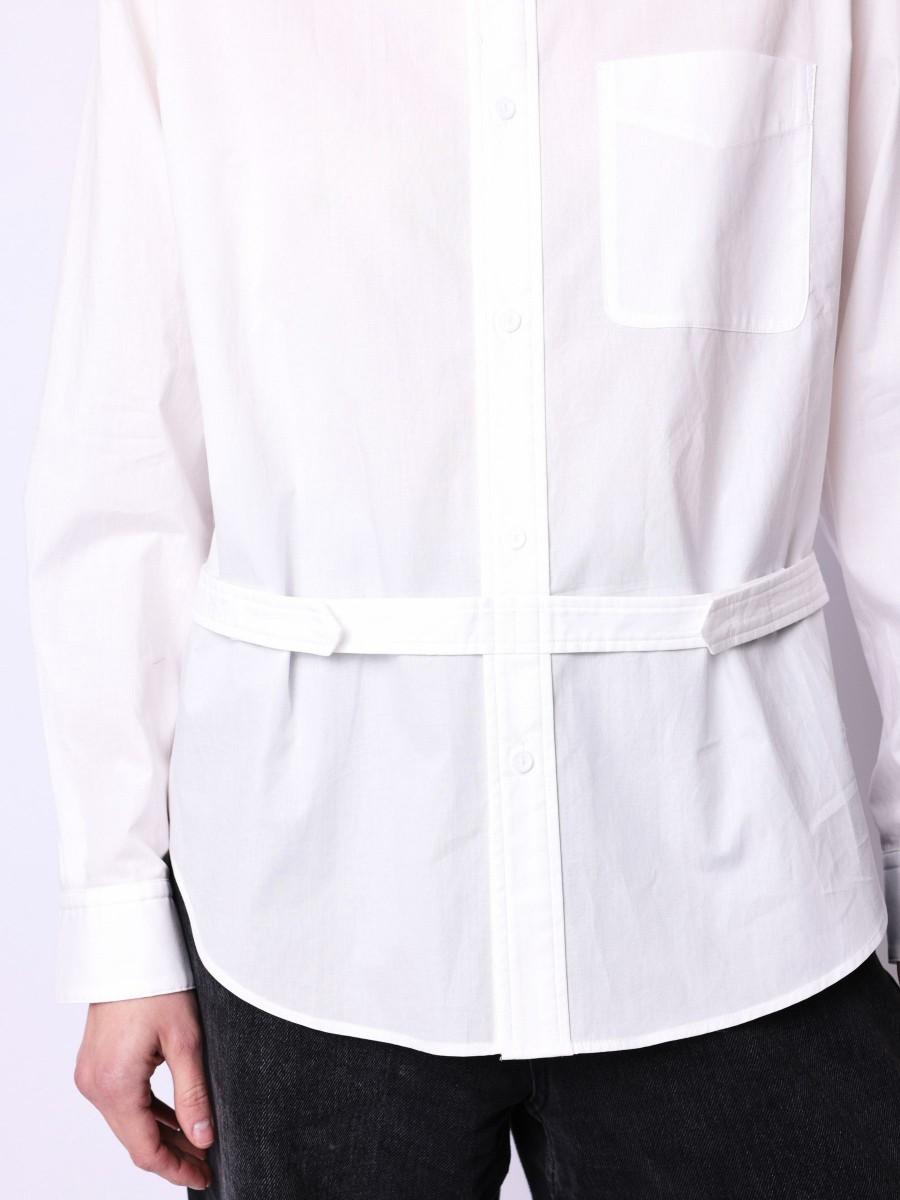 Berenice Chemise CLEMMY Chemise Blanche Avec Ceinture