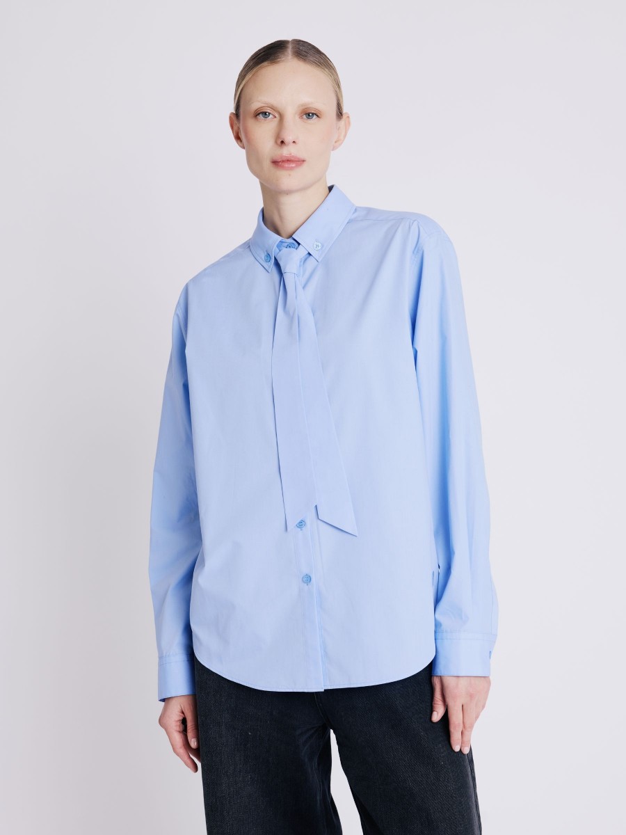 Berenice Chemise CLINT Chemise longue avec cravate assortie Berenice Chemise CLINT Chemise longue avec cravate assortie