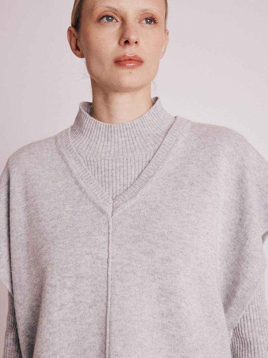 Berenice Ensemble Pull ANATOLE Ensemble De Pulls Courts Séparables Gris