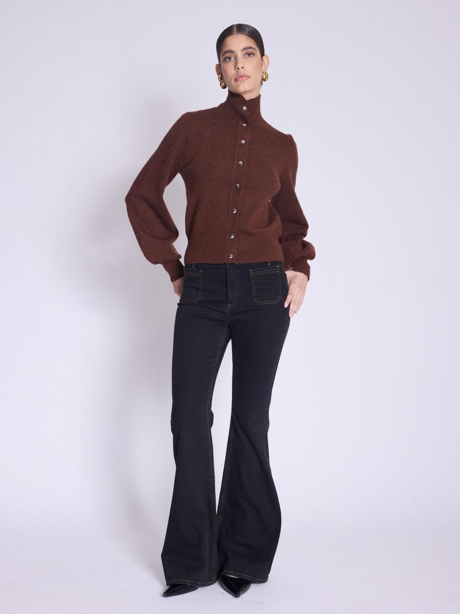 Berenice Jean ODESSADENIM Jean flare avec poches plaquées