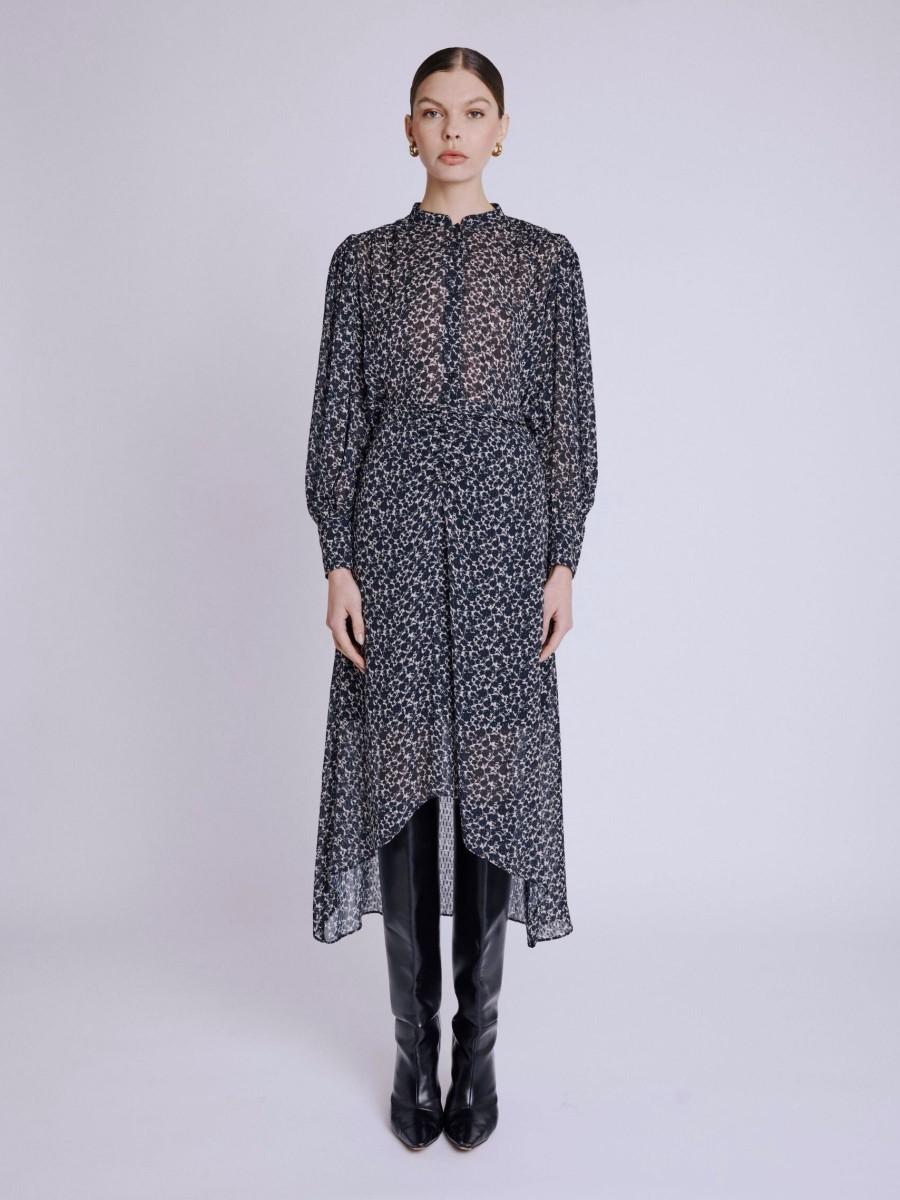 Berenice Jupe JOMY Jupe longue asymétrique imprimée