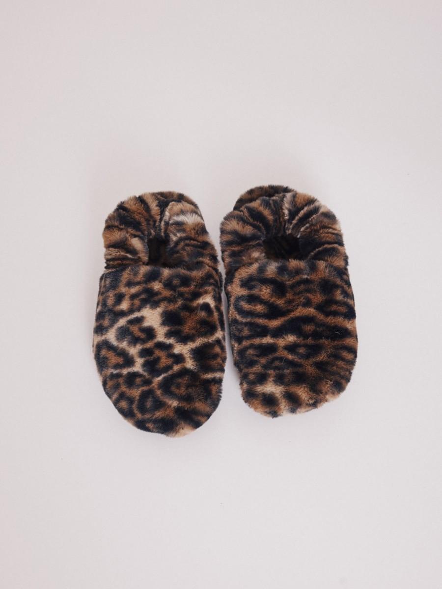 Berenice Mules ODELIA Mules Fausse Fourrure Imprimé Léopard