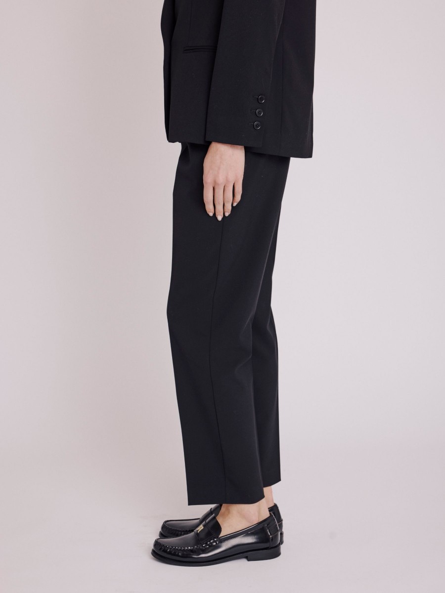 Berenice Pantalon PENNY Pantalon Tailleur Droit à Taille Mi-haut