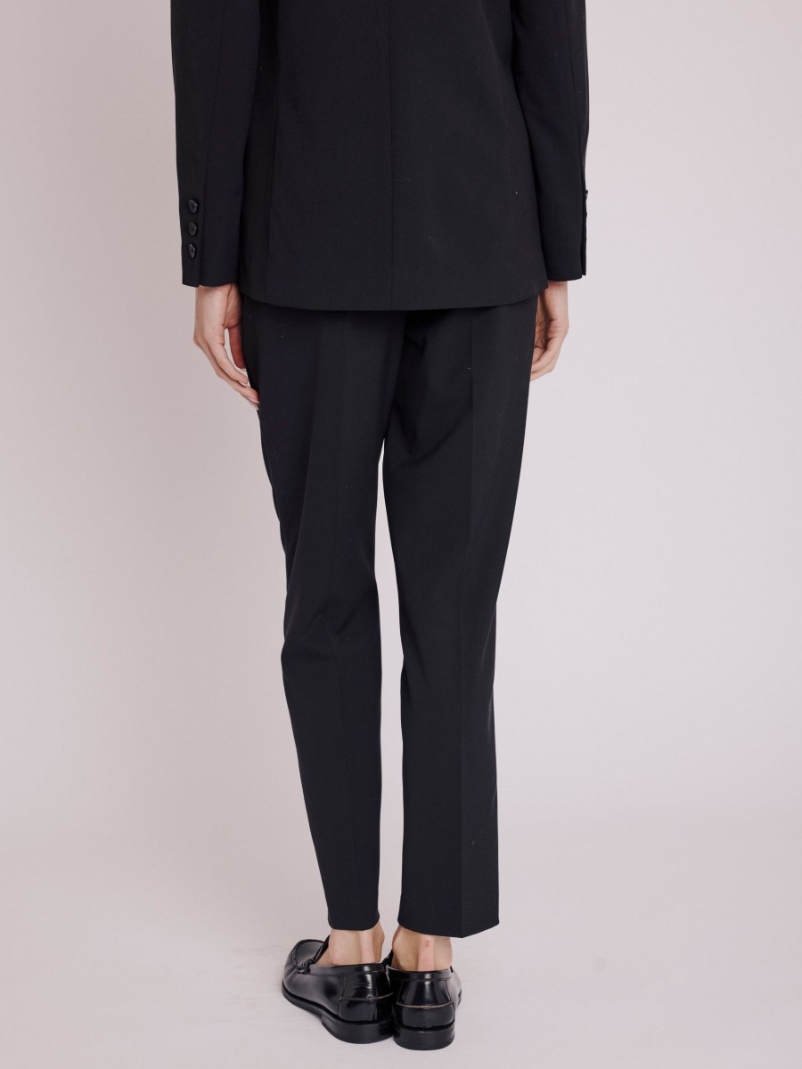 Berenice Pantalon PENNY Pantalon Tailleur Droit à Taille Mi-haut