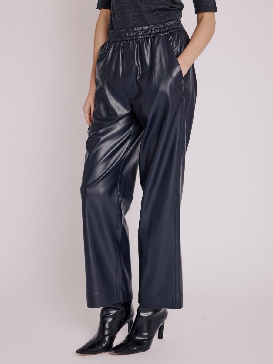 Berenice Pantalon PRESTON Pantalon En Simili Cuir Coupe Droite