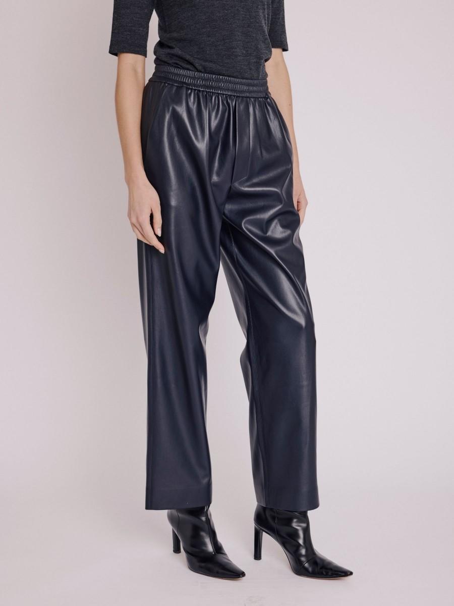 Berenice Pantalon PRESTON Pantalon En Simili Cuir Coupe Droite