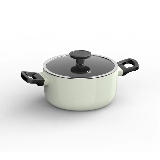 Berghoff 7-pcs Batterie De Cuisine Antiadhérente Glints Sage