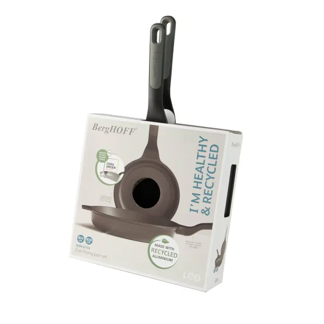 Berghoff 2-pcs Set De Poêles Antiadhérente Stone+