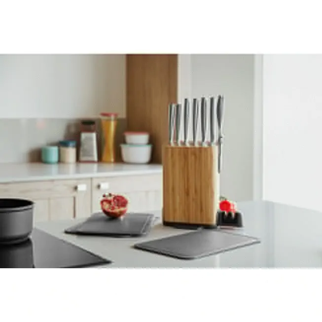 Berghoff Aiguiseur De Couteaux à Deux étages Gris