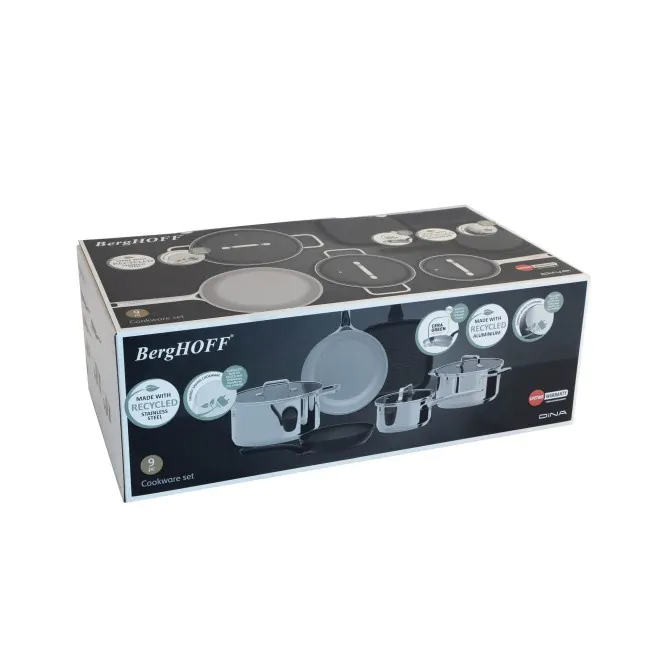 Berghoff Batterie De Cuisine 9 Pièces Helix