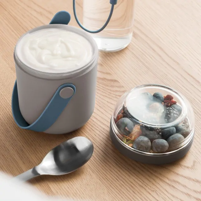 Berghoff Boîte à Déjeuner 2 En 1 Gris