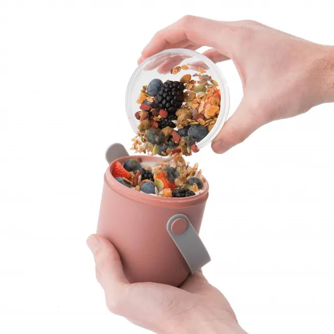 Berghoff Boîte à Déjeuner 2 En 1 Rose