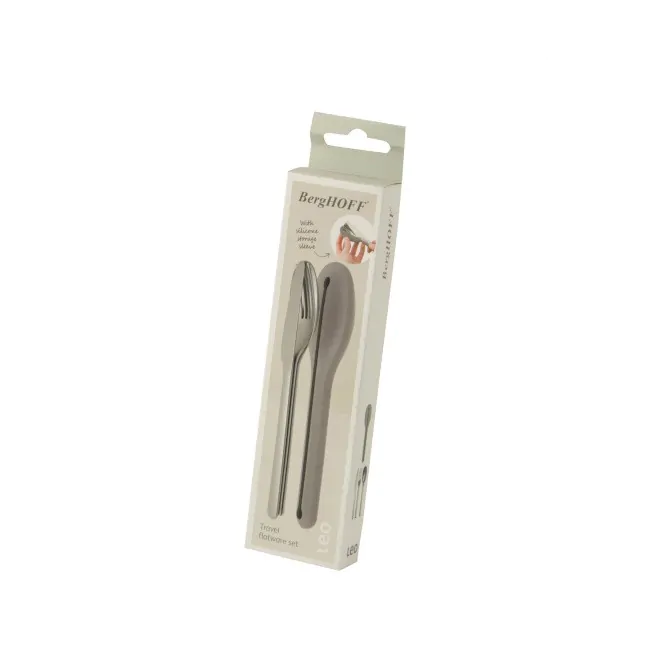 Berghoff Couverts De Voyage Gris