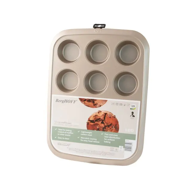 Berghoff Moule à 12 Muffins Balance 8x3 50cm