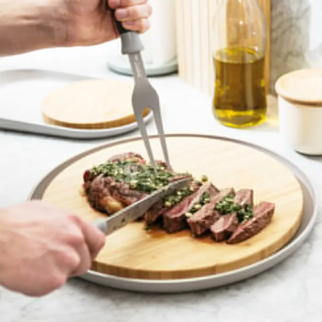 Berghoff Set à Découper Gris 2 Pcs