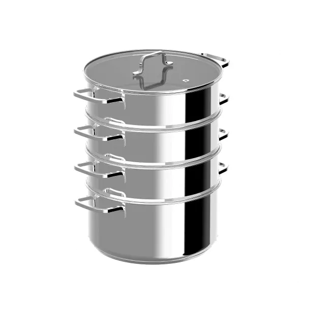 Berghoff Set Cuisson Vapeur 5 Pcs Helix