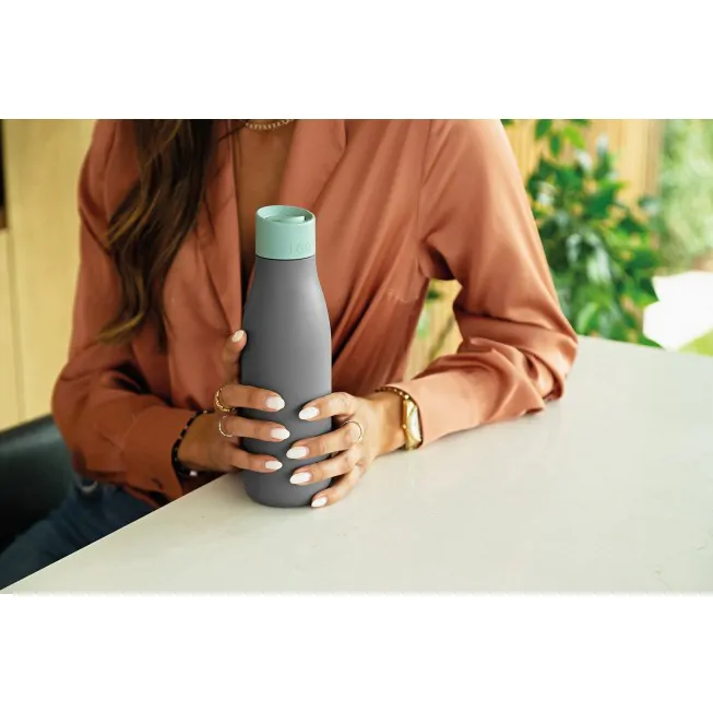 Berghoff Bouteille Thermique à Double Paroi Avec 2 Couvercles Menthe 0 50L