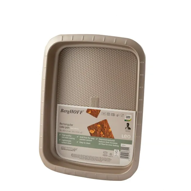 Berghoff Plat à Gâteau Rectangulaire Balance 34x25 50x5cm