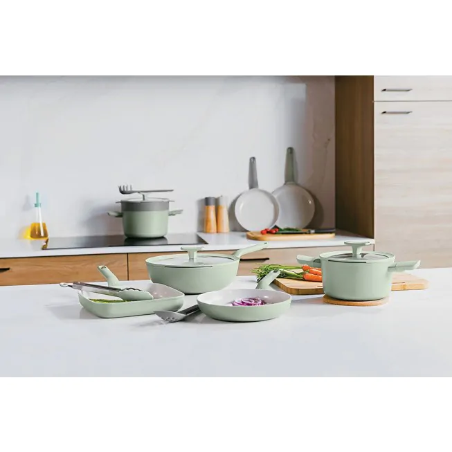 Berghoff Poêle à Frire Antiadhérente Balance Sage 24cm Avec Retourneur Balance