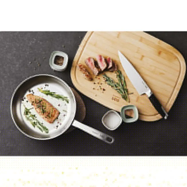 Berghoff Poêle Graphite En Acier Inoxydable Recyclé 24cm