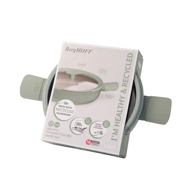 Berghoff Sauteuse Antiadhérente Avec Couvercle à 2 Poignées Balance Sage 26cm