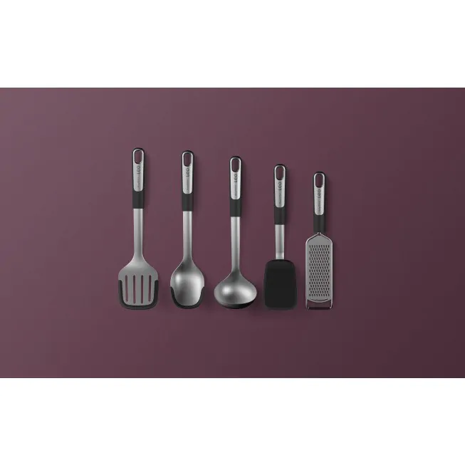 Berghoff Spatule De Service Ajourée Avec Bord Flexible Graphite