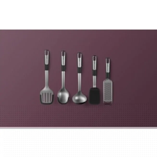 Berghoff Spatule De Service Ajourée Avec Bord Flexible Graphite