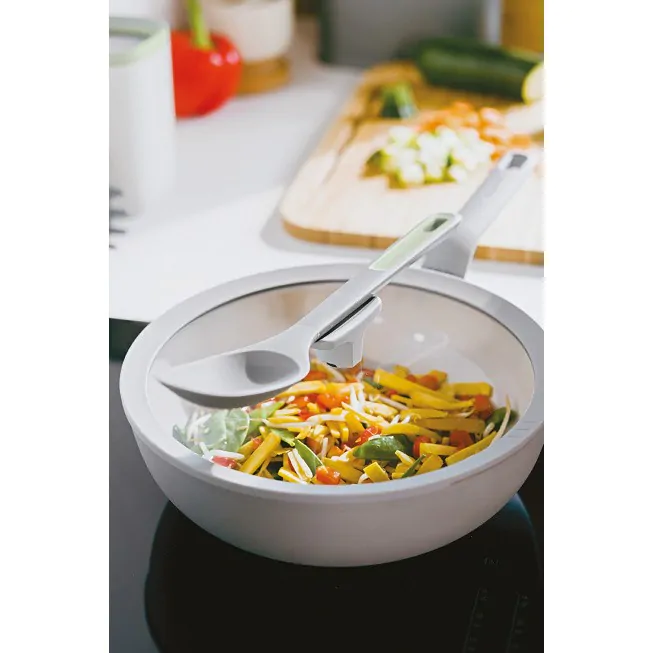 Berghoff Wok Antiadhérent Avec Couvercle Balance Moonmist 28cm