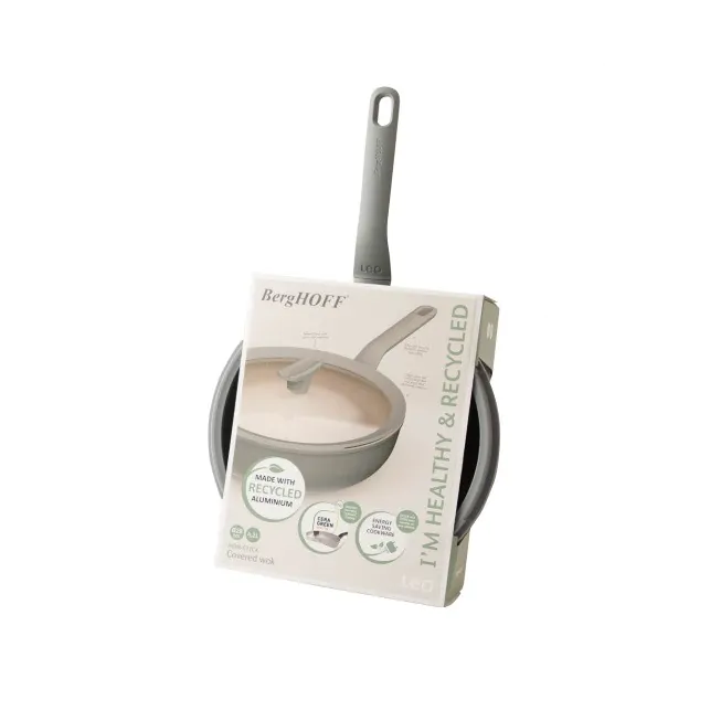 Berghoff Wok Antiadhérent Avec Couvercle Balance Moonmist 28cm
