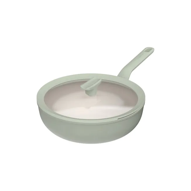 berghoff Wok antiadhérent avec couvercle Balance Sage 28cm