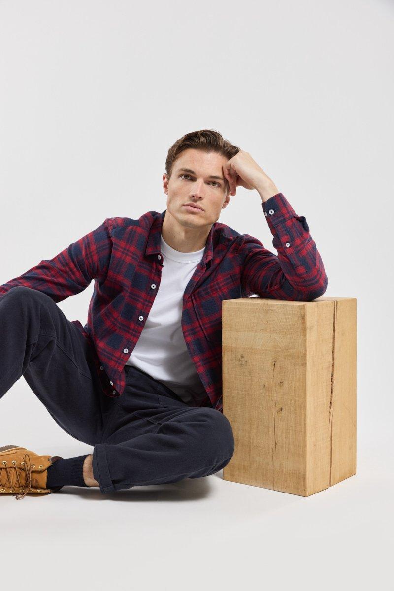 Bermudes Chemise à Carreaux EDERS - Coton Et Laine