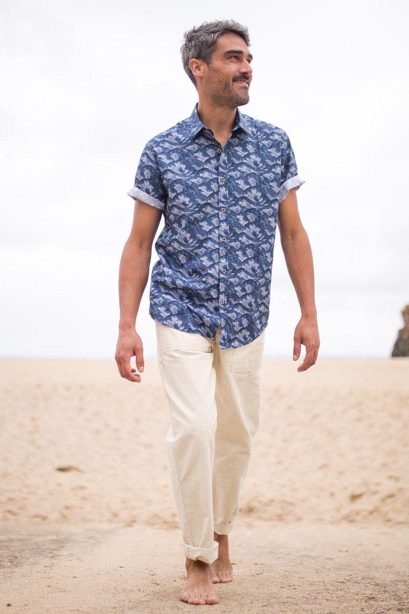 Bermudes Chemise Manches Courtes EPONCO