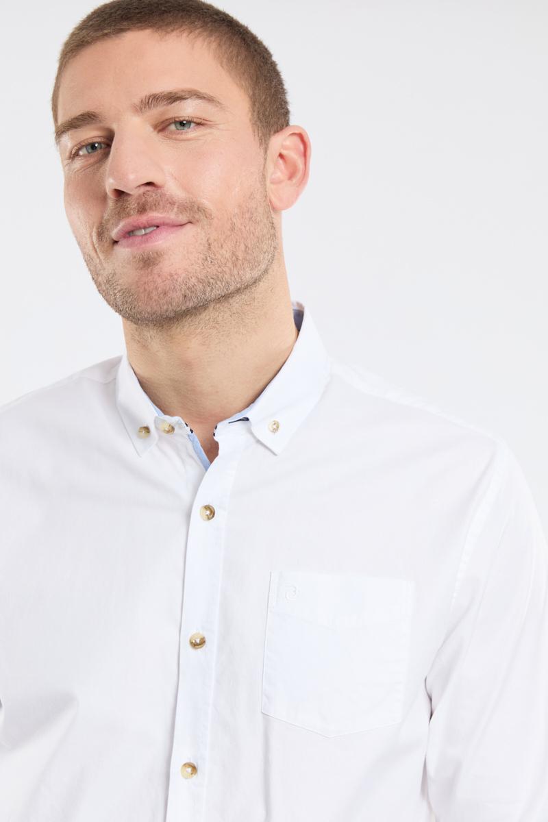 Bermudes Chemise Unie EDGAR - Coupe Droite